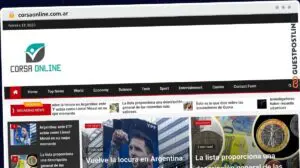 Publish Guest Post on corsaonline.com.ar