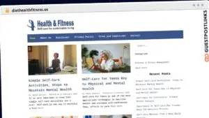 Publish Guest Post on diethealthfitness.us
