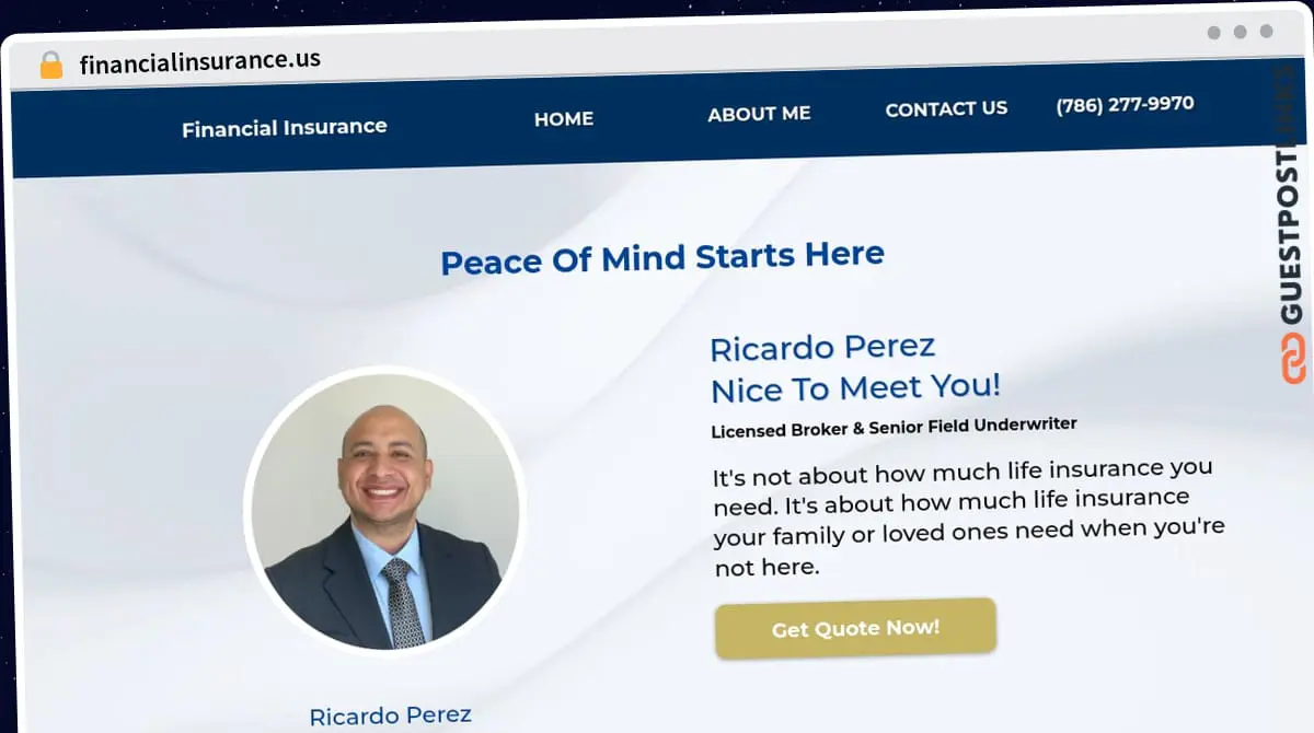 Publish Guest Post on financialinsurance.us
