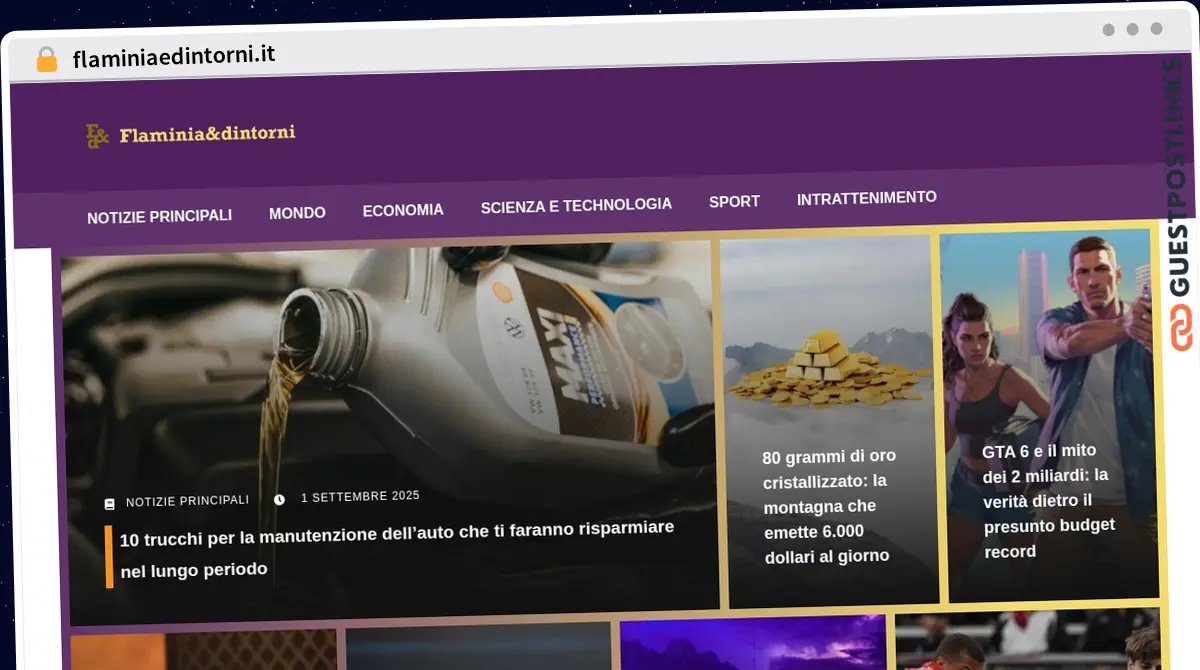 Publish Guest Post on flaminiaedintorni.it