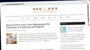 Publish Guest Post on hawaiiarmyweekly.com