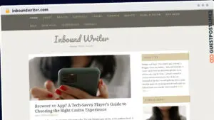 Publish Guest Post on inboundwriter.com