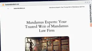 Publish Guest Post on lawandorders.us