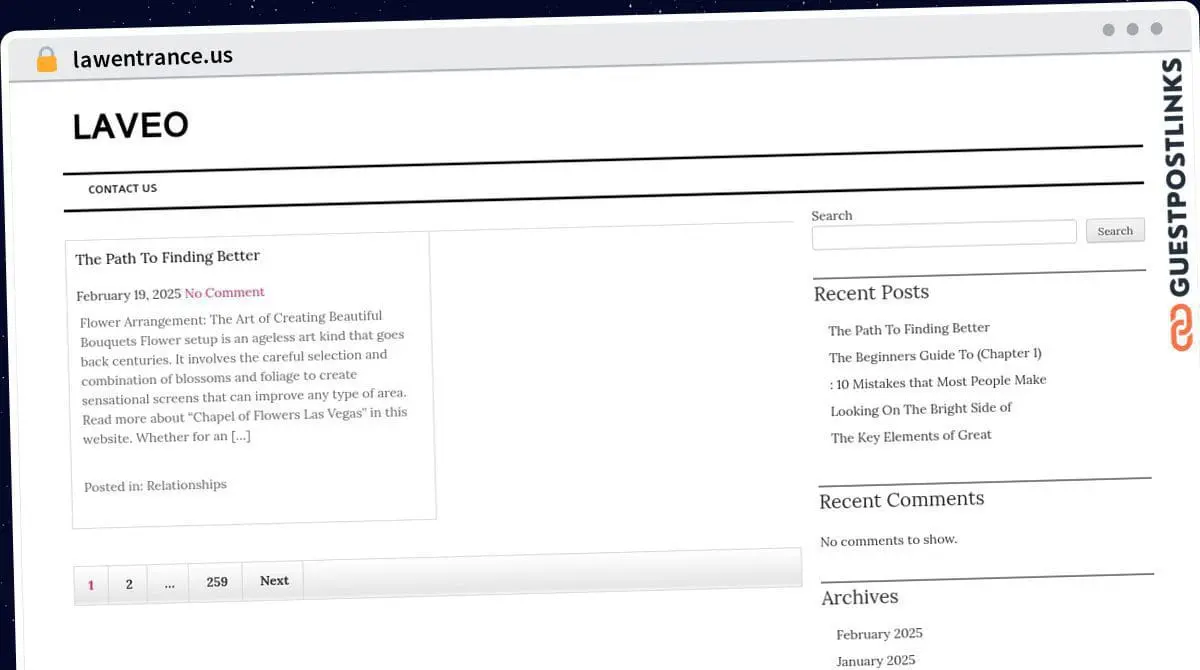 Publish Guest Post on lawentrance.us