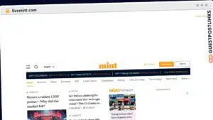 Publish Guest Post on livemint.com