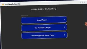 Publish Guest Post on needlegalhelps.info