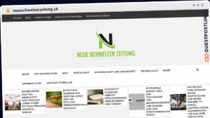 Publish Guest Post on neueschweizerzeitung.ch