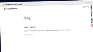 Publish Guest Post on onehealthadvice.net