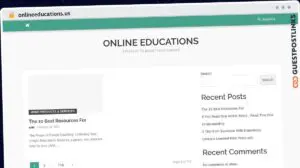 Publish Guest Post on onlineeducations.us