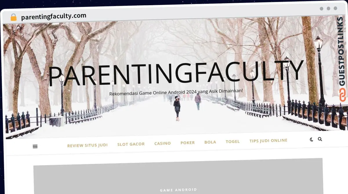 Publish Guest Post on parentingfaculty.com