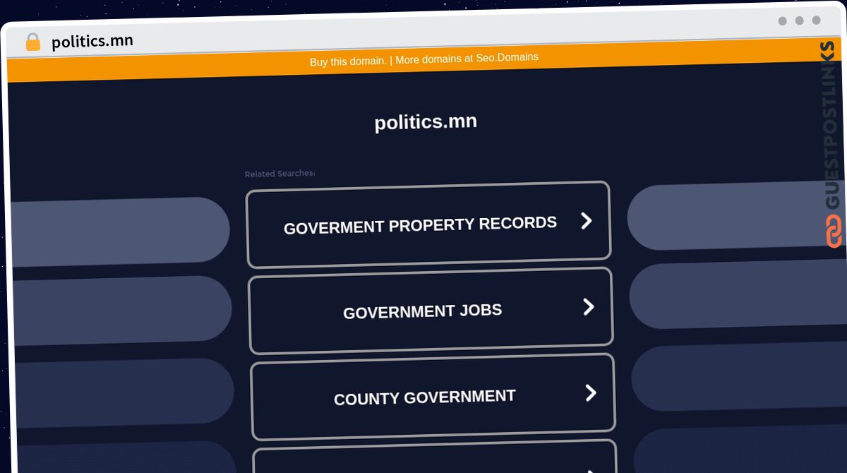 Publish Guest Post on politics.mn