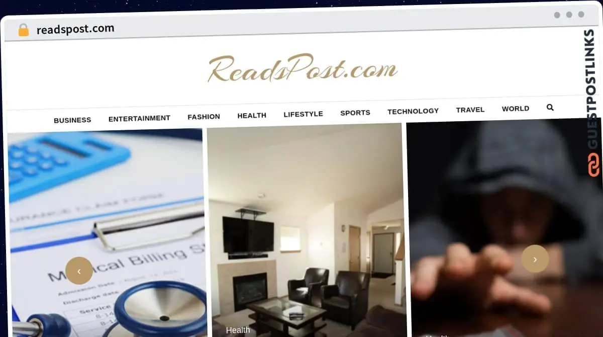 Publish Guest Post on readspost.com