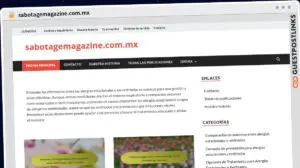 Publish Guest Post on sabotagemagazine.com.mx