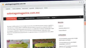 Publish Guest Post on sabotagemagazine.com.mx