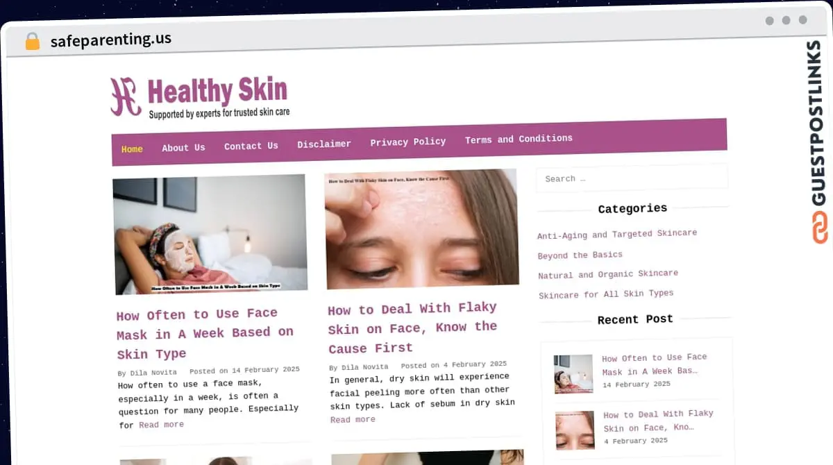 Publish Guest Post on safeparenting.us