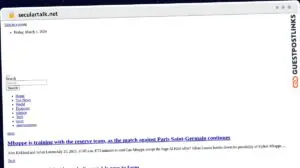 Publish Guest Post on seculartalk.net