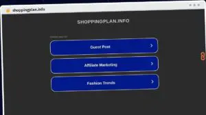Publish Guest Post on shoppingplan.info