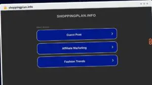 Publish Guest Post on shoppingplan.info