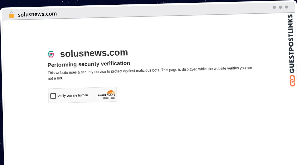 Publish Guest Post on solusnews.com