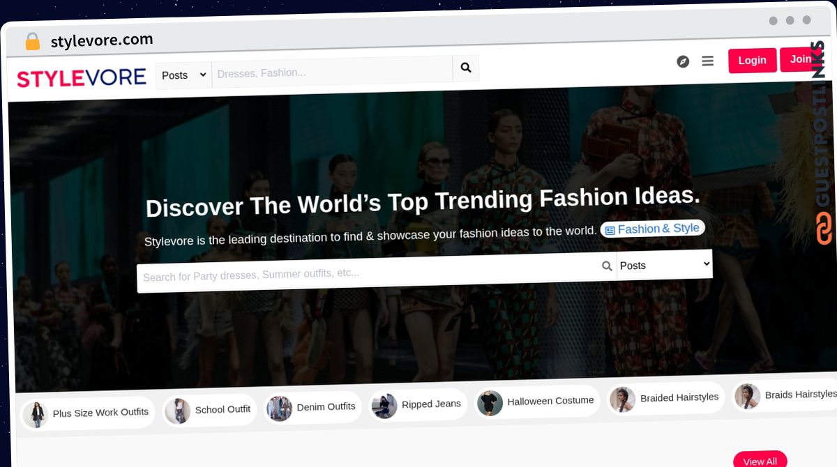Publish Guest Post on stylevore.com