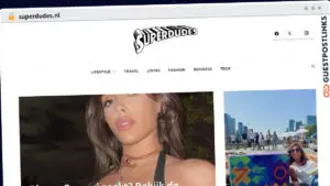 Publish Guest Post on superdudes.nl