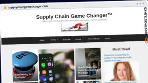 Publish Guest Post on supplychaingamechanger.com