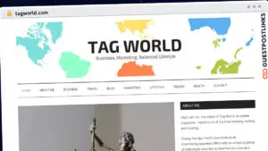 Publish Guest Post on tagworld.com