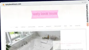 Publish Guest Post on tastybooktours.com