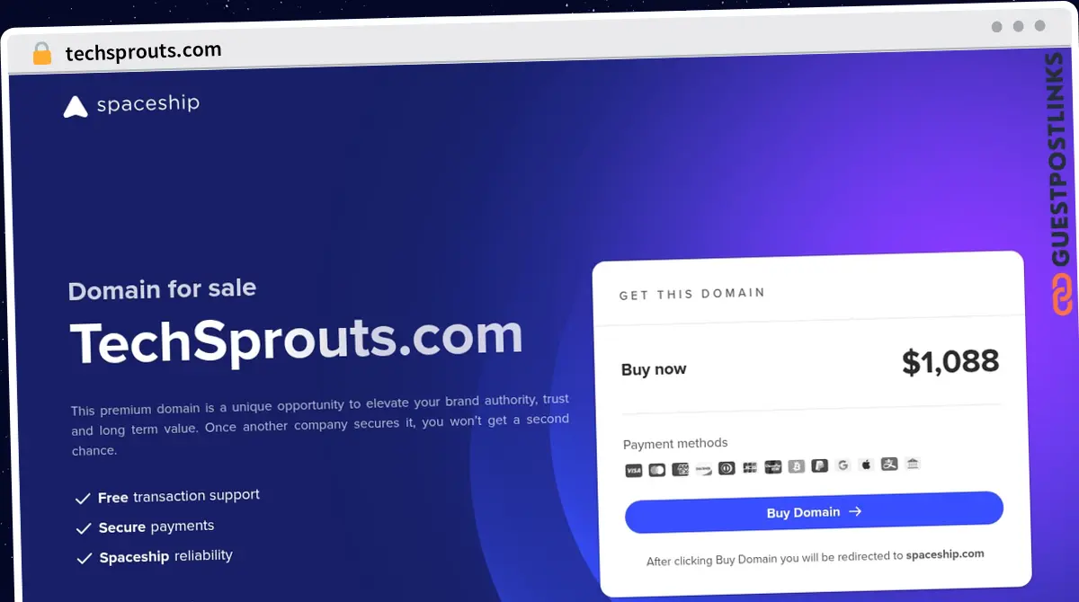 Publish Guest Post on techsprouts.com
