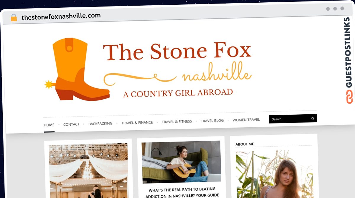 Publish Guest Post on thestonefoxnashville.com