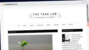 Publish Guest Post on thetasklab.com