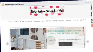 Publish Guest Post on thishomemadelife.com