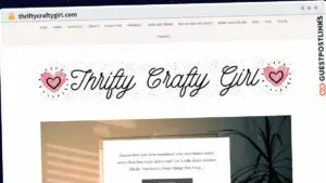 Publish Guest Post on thriftycraftygirl.com
