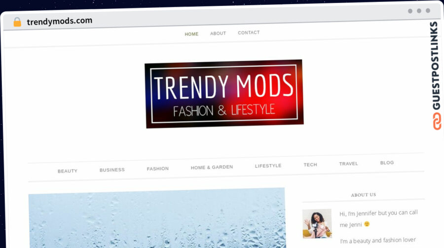 Publish Guest Post on trendymods.com