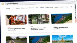 Publish Guest Post on twogotraveling.com