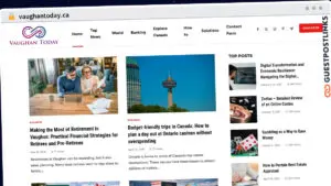 Publish Guest Post on vaughantoday.ca