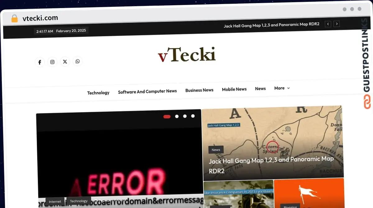 Publish Guest Post on vtecki.com