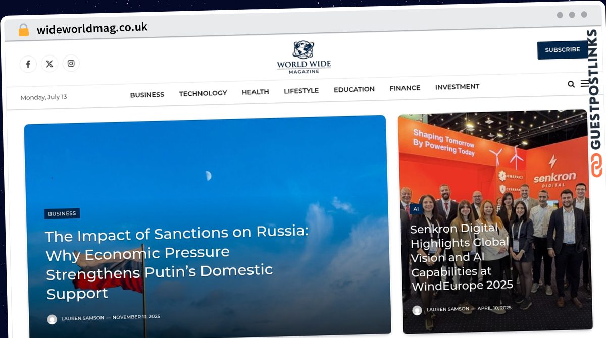 Publish Guest Post on wideworldmag.co.uk