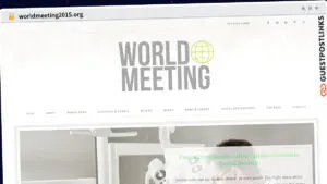 Publish Guest Post on worldmeeting2015.org