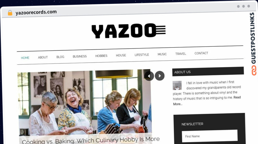 Publish Guest Post on yazoorecords.com