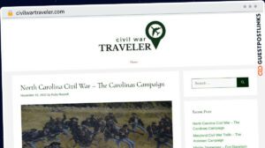 Publish Guest Post on civilwartraveler.com