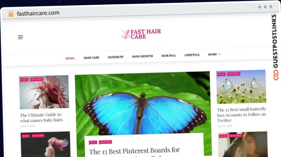 Publish Guest Post on fasthaircare.com