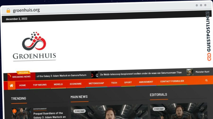 Publish Guest Post on groenhuis.org