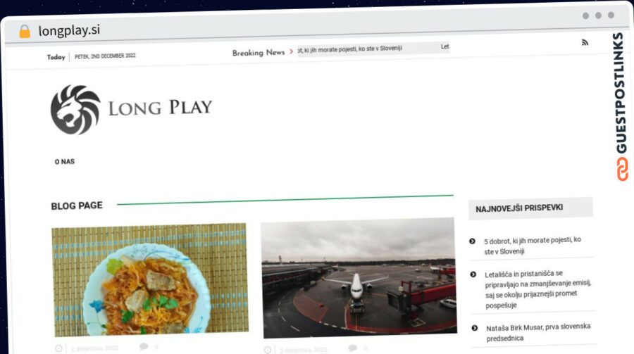 Publish Guest Post on longplay.si
