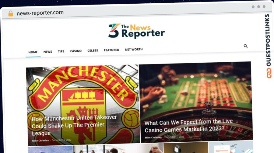 Publish Guest Post on news-reporter.com