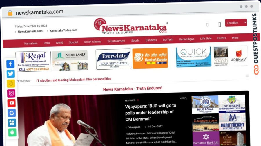 Publish Guest Post on newskarnataka.com