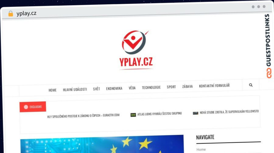 Publish Guest Post on yplay.cz