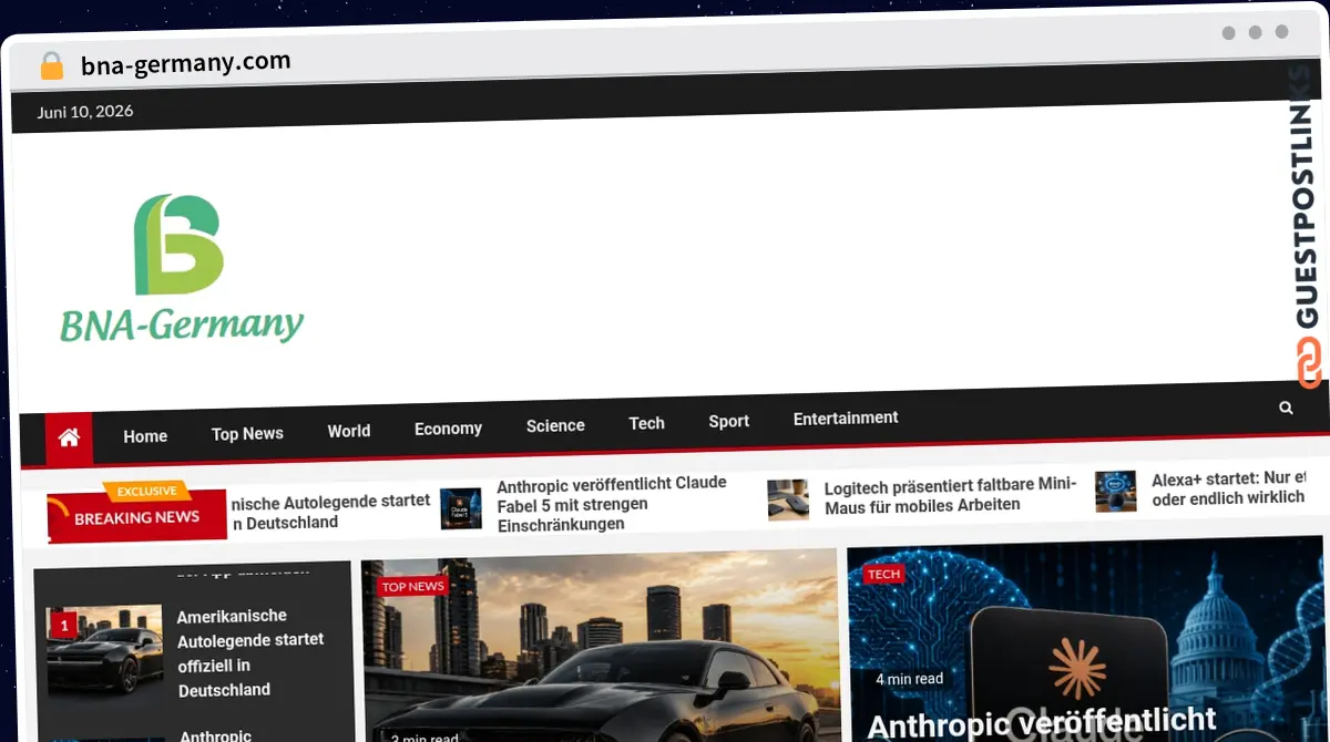 Publish Guest Post on bna-germany.com