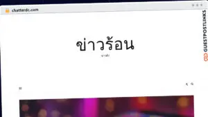 Publish Guest Post on chatterdc.com