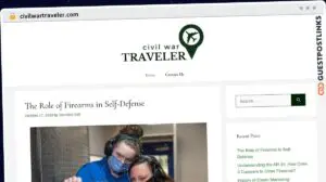 Publish Guest Post on civilwartraveler.com